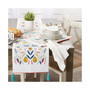Easter Garden Embellished Table Runner, 14" x 108"