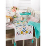 Easter Garden Embellished Table Runner, 14" x 108"