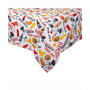 BBQ Fun Print Outdoor Table cloth 60" X 120"