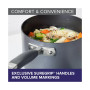 Advanced Home Hard-Anodized Nonstick Cookware Set, 11 Piece