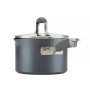 Advanced Home Hard-Anodized Nonstick 2-Qt. Straining Saucepan
