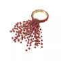 Beaded Spray Design Napkin Ring, Set of 4