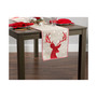 Reindeer Embroidered Table Runner