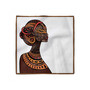 African Set of 4 Napkins, 18" x 18"