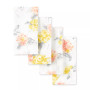 Amber Floral Napkin Set 4-Pack, 19" x 19"