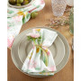 Amber Floral Napkin Set 4-Pack, 19" x 19"