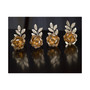 Rose Napkin Rings, Set of 4
