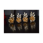 Rose Napkin Rings, Set of 4