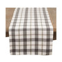 Yuri Collection Classic Plaid Design Cotton Table Runner