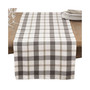 Yuri Collection Classic Plaid Design Cotton Table Runner