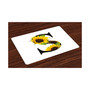Letter S Place Mats, Set of 4