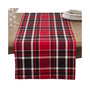 Jarret Collection Classic Plaid Design Cotton Table Runner