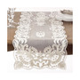 Embroidered Flourishes Table Runner