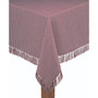 Homespun Wine 100% Cotton Tablecloth 52"X52"