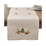 Embroidered Christmas Tree Table Runner