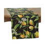 Outdoor Table Runner with Lemon Design, 72" x 16"