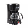 4 Cup Compact Coffee Maker with Removable Filter Basket