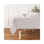 Window Pane Tablecloth Single Pack 60"x84"
