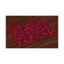 Maroon Place Mats, Set of 4