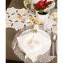 Sparkle Snowflakes Embroidered Napkin Set