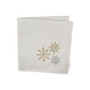 Sparkle Snowflakes Embroidered Napkin Set
