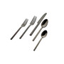 18/0 Atlas Mirro black 20-PC Flatware Set, Service for 4
