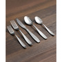 Tyrus Satin Mirror 89-Piece Flatware Set, Service for 12