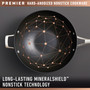 Premier Hard-Anodized Nonstick 8" and 10" Frying Pans Set