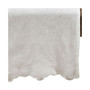 Stonewashed Table Runner with Embroidered Design