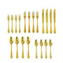 Casablanca Oro Flatware Set, 20 Piece
