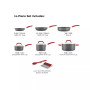 Create Delicious Hard-Anodized Aluminum 11-Pc. Nonstick Cookware Set