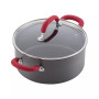 Create Delicious Hard-Anodized Aluminum 11-Pc. Nonstick Cookware Set