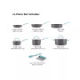 Create Delicious Hard-Anodized Aluminum 11-Pc. Nonstick Cookware Set