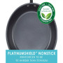 Create Delicious Hard-Anodized Aluminum 11-Pc. Nonstick Cookware Set