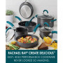 Create Delicious Hard-Anodized Aluminum 11-Pc. Nonstick Cookware Set