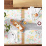 Amber Floral Placemat Set 4-Pack, 13" x 17.5"