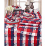 Stars and Checkered Table Runner