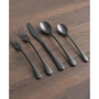 Xyla Black Satin Flatware Set, 20 Piece
