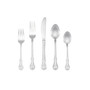 Riverridge Bouquet 46 Piece Monogrammed Flatware Set - Q, Service for 8