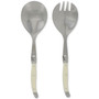 Laguiole 2-Pc. Faux Ivory Salad Servers