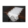 Antebella Lace Embroidered Cutwork Table Runner, 15" x 108"