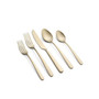 Conga Champagne Satin 20-Piece Flatware Set, Service for 4