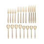 Storm Champagne 20 Piece Everyday Flatware Set, Service For 4