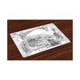 Sketchy Place Mats, Set of 4