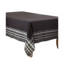 Striped Border Design Tablecloth, 104" x 70"