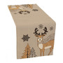 Cozy Reindeer Christmas Table Runner