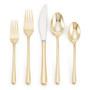 Samantha Gold Mirror 5-Piece, Place Setting