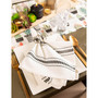 Zig Dobby Stripe Napkin Set of 6