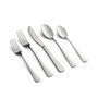 Brody Mirror Hammered Flatware Set, 20 Piece
