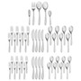 45-Pc. Bend Flatware Set, Service for 8